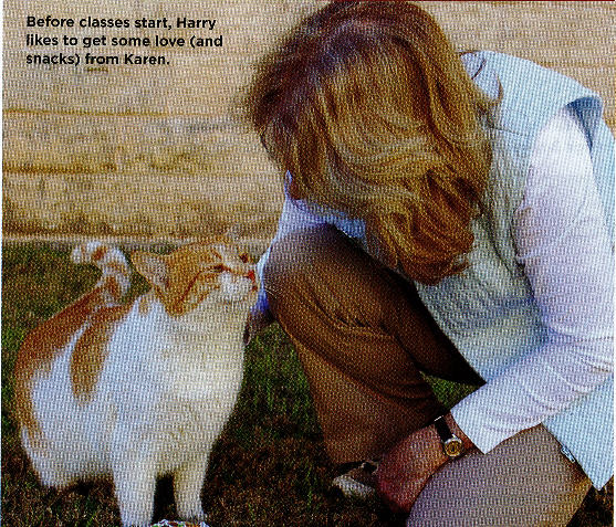 Karen & Harry featured in Cat Fancy, May 2014
